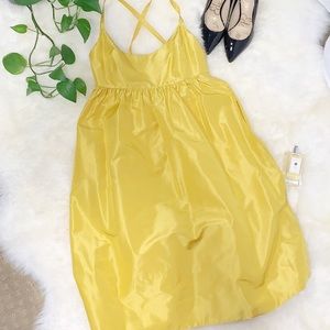 J. Crew Yellow Dress